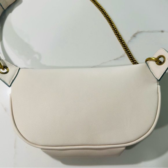 Modern+Chic Belt Bag Catherine Vegan Leather Crossbody Chain Adjustable Strap - Picture 7 of 17